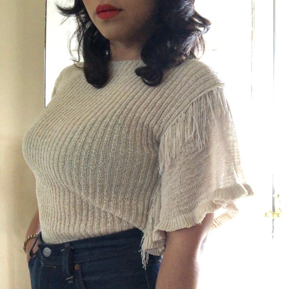 Perfect Fringed Blouse 🍒